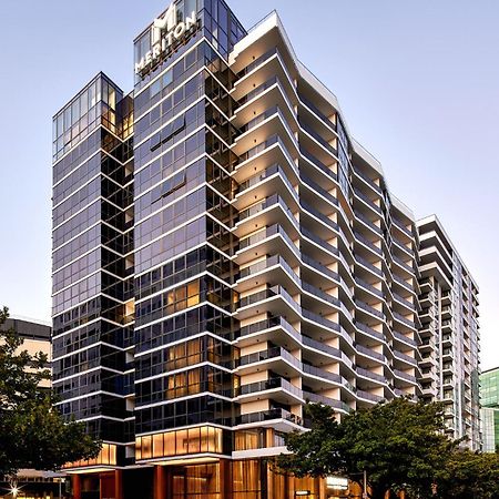 Meriton Suites Canberra Exterior photo The completed building